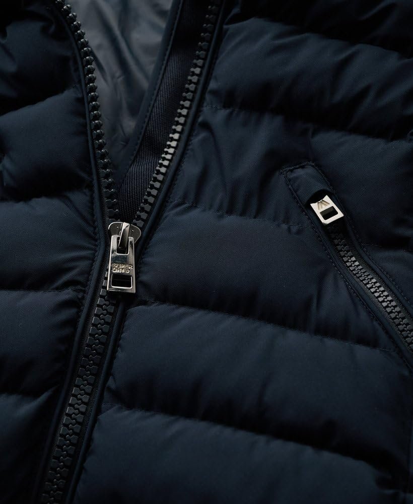 Куртка Superdry Long Fuji с капюшоном и искусственным мехом для женщин, фото №5