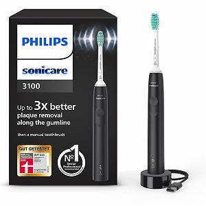 Зубная щетка электрическая Philips Sonicare 3100 HX3671/14 черная - Фото 1