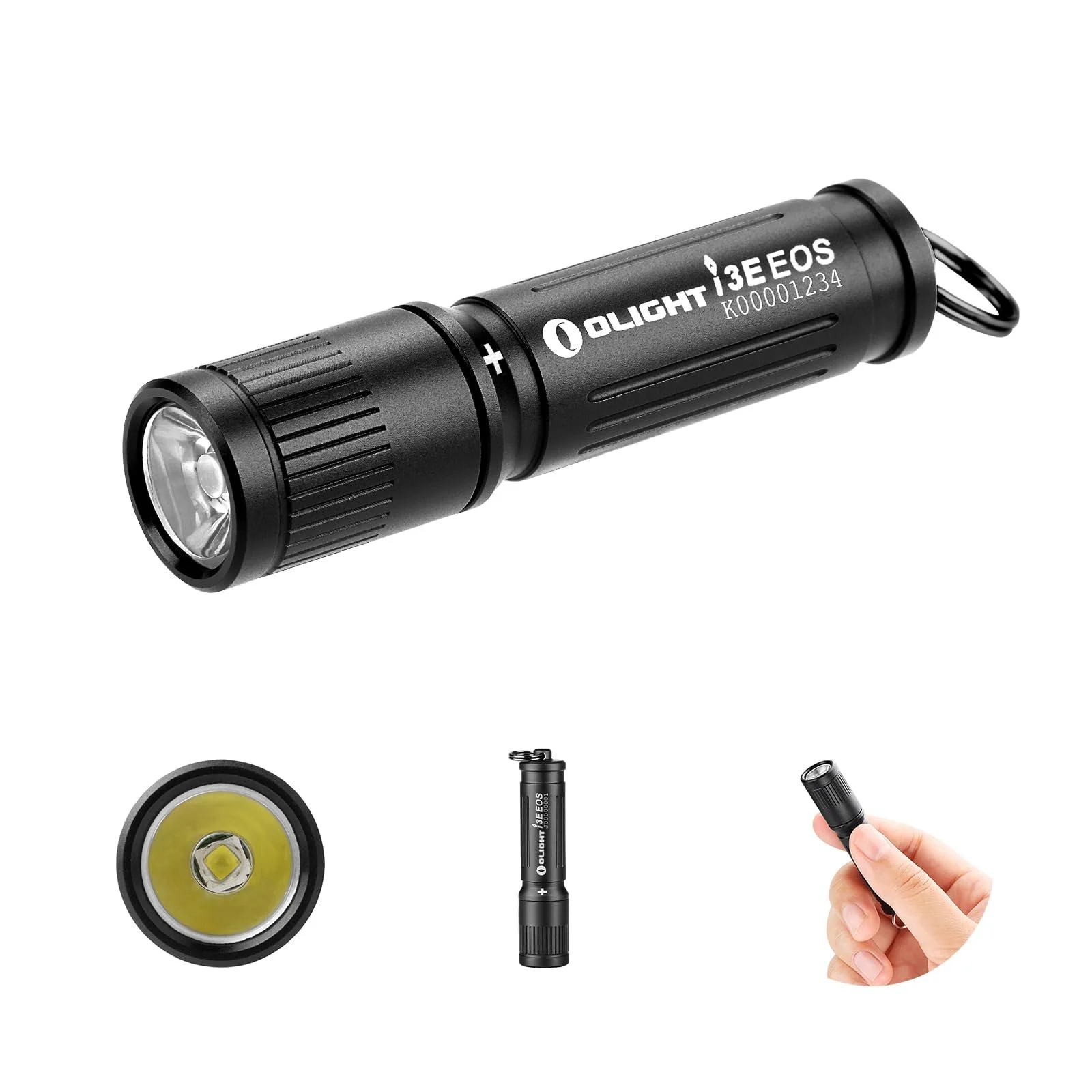 Ліхтар Olight I3E EOS LED Mini з кільцем для ключів 90 люмен, фото №1 Ліхтар Olight I3E EOS LED Mini з кільцем для ключів 90 люмен, фото №1