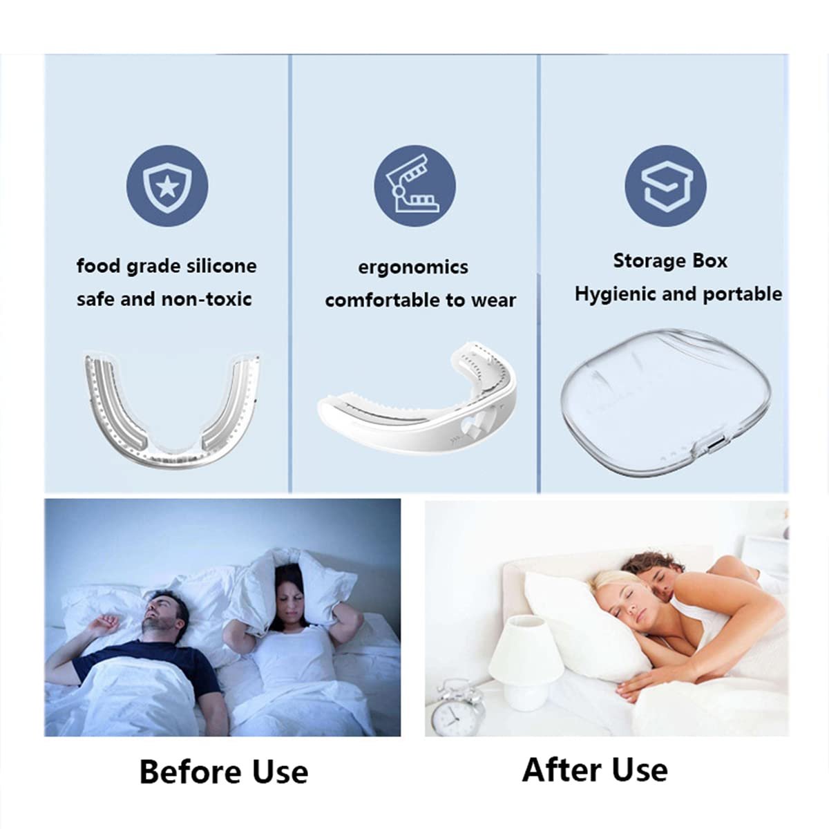 Анти-храп шина Premium Пристрій проти хропіння при апное сну, фото №4