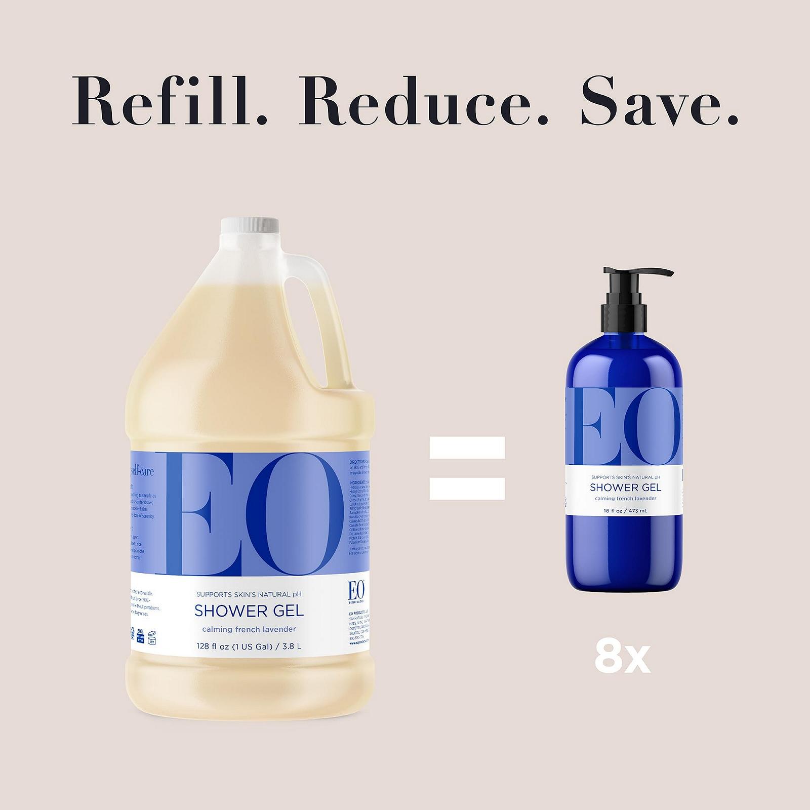 Гель для душу EO Products French Lavender 1 гал, фото №3