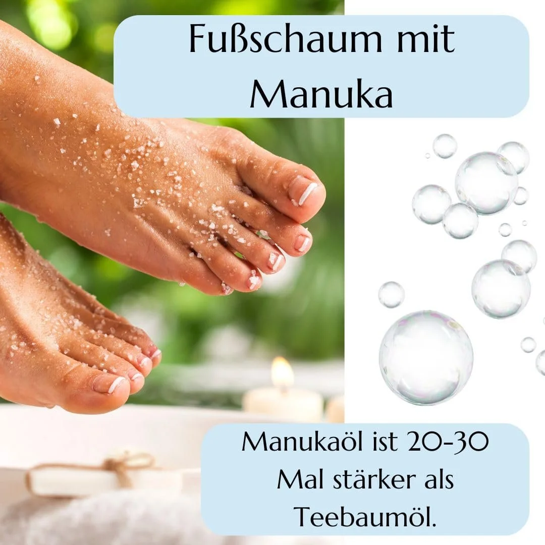 Пенка для ног Green idea Foot Foam с манукой, мочевиной и пантенолом 200 мл, фото №4