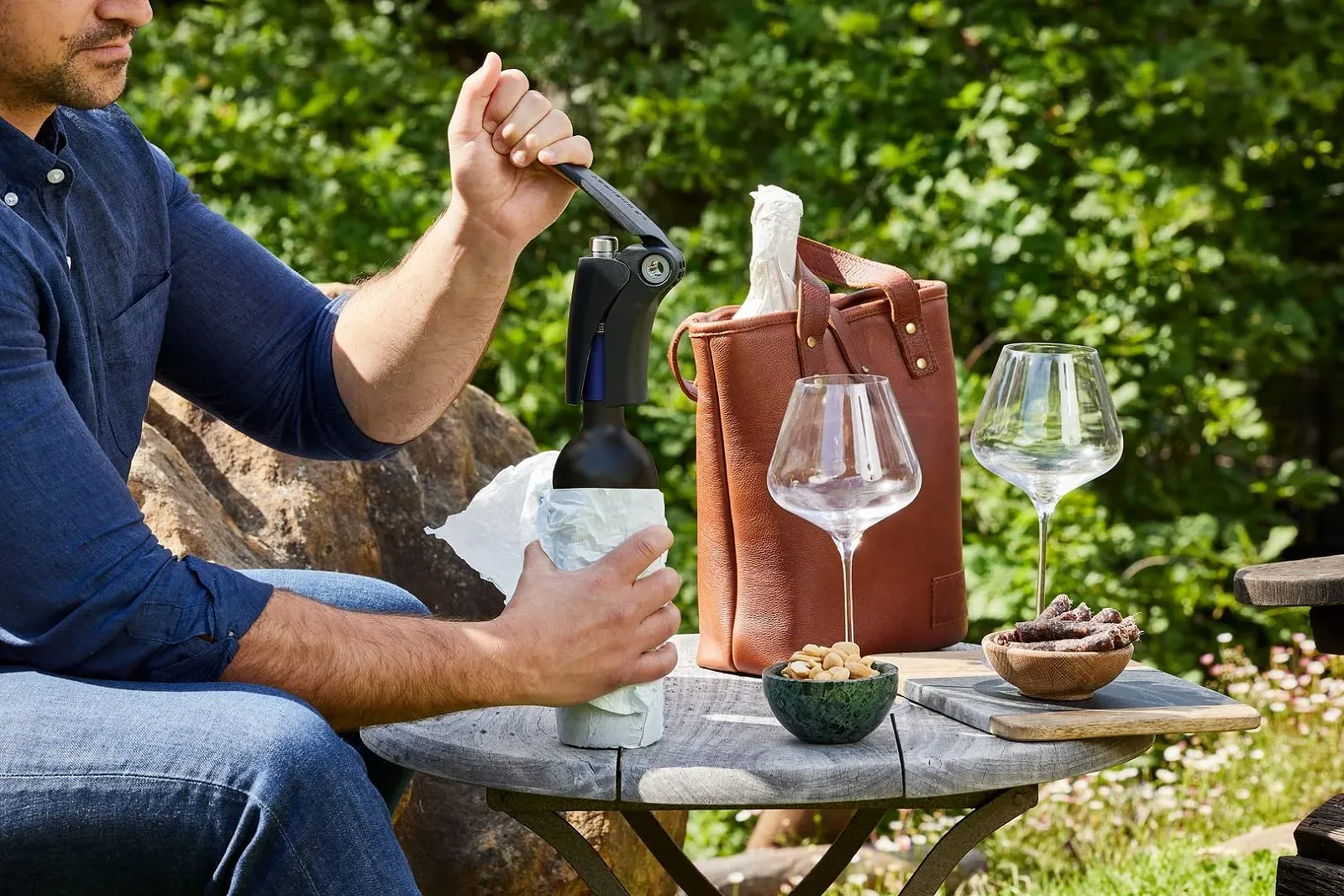 Штопор рычажный Le Creuset LM-150, пластик, матовый черный, фото №5 Штопор рычажный Le Creuset LM-150, пластик, матовый черный, фото №5