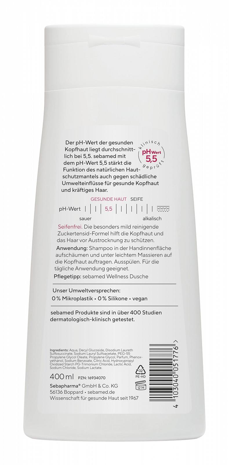 Шампунь Sebamed Every-Day для ежедневного использования 400 мл, фото №2 Шампунь Sebamed Every-Day для ежедневного использования 400 мл, фото №2