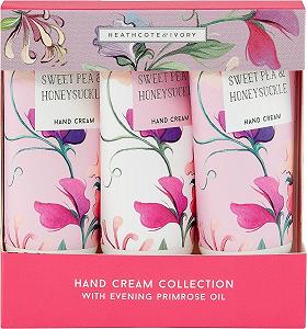 Крем для рук Heathcote & Ivory Sweet Pea & Honeysuckle 3 x 30 мл synthetic.ua - Фото 1