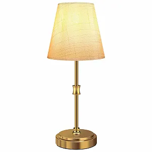 Настільні лампи Totofac Bedside Lamp сенсорні димовані (набір 2 шт.) LED E14 Білий / Золотий - Фото 1