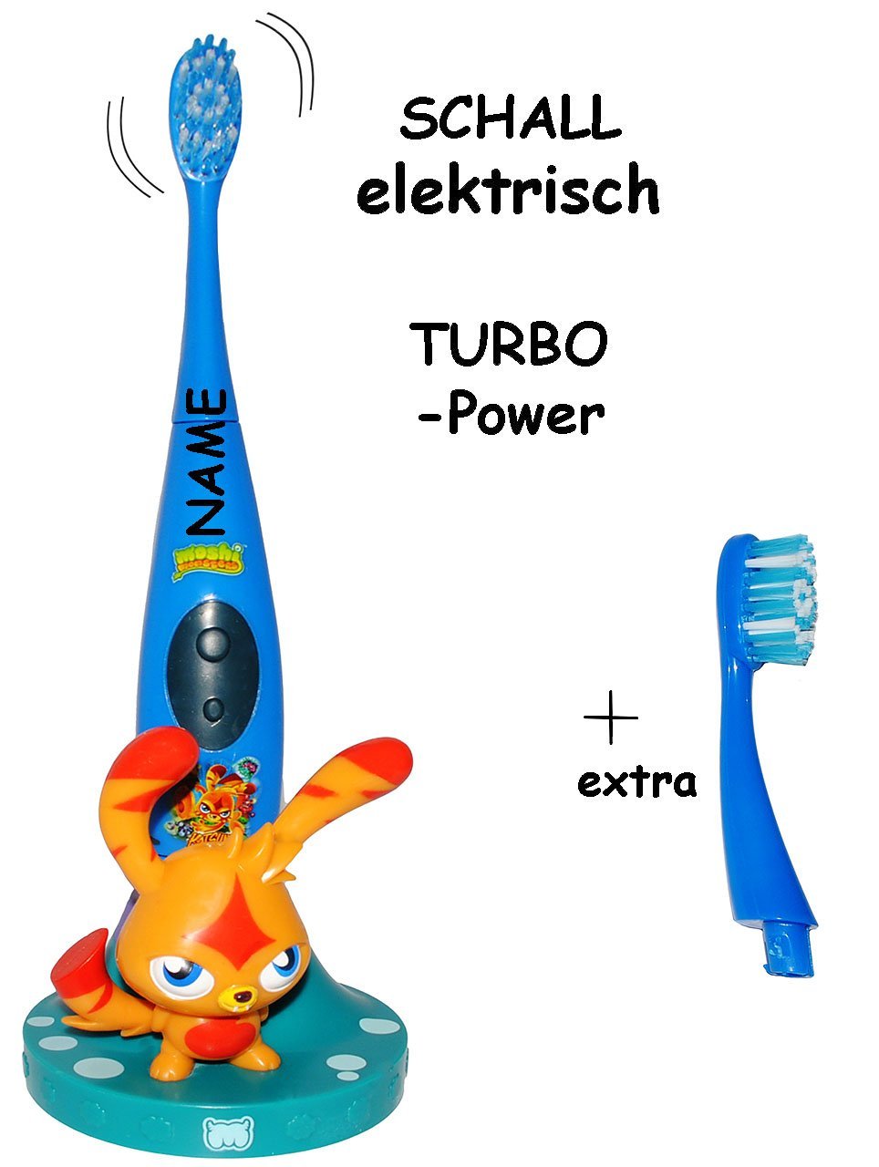 Електронна зубна щітка SCHALL – Moshi Monsters – Звукова, фото №3