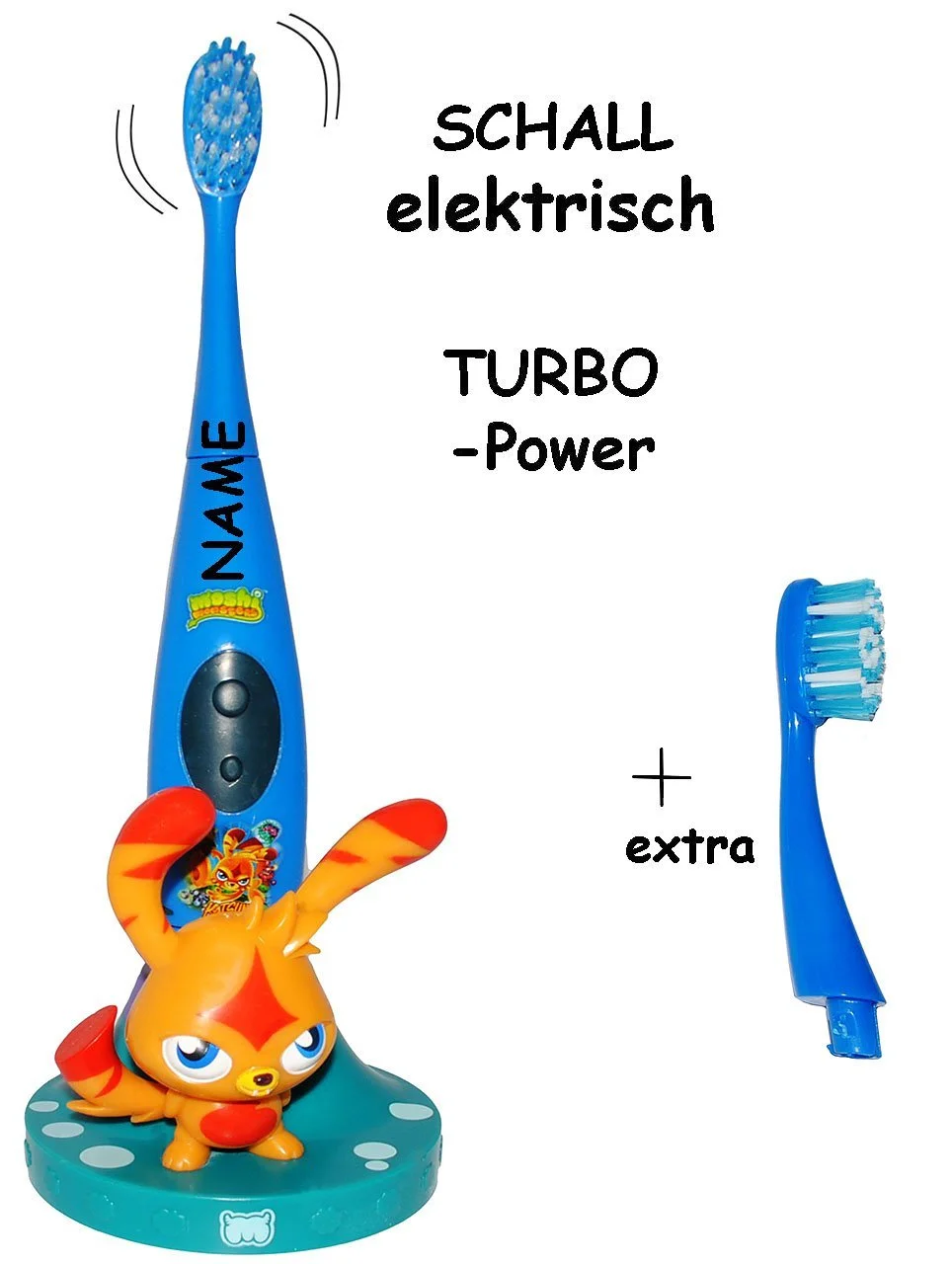 Электронная зубная щетка SCHALL – Moshi Monsters – Звуковая, фото №3