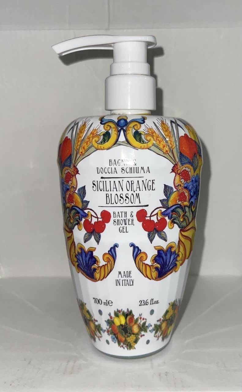 Пена для душа LE MAIOLICHE Sicilian Orange Blossom 700 мл, фото №1 Пена для душа LE MAIOLICHE Sicilian Orange Blossom 700 мл, фото №1