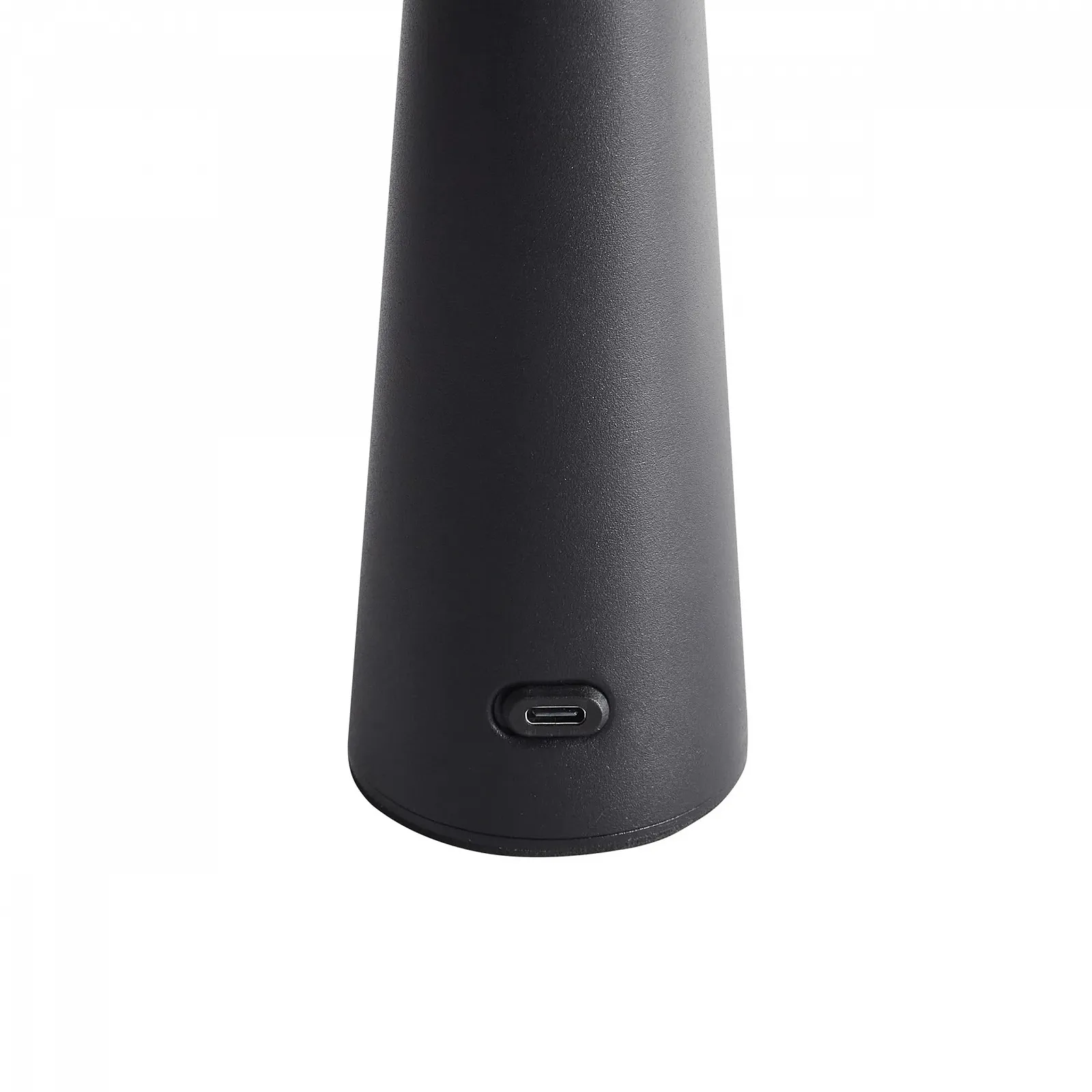 Настільна лампа Beliani Agusan LED Металева Чорна з функцією димування Акумуляторна Бездротова у формі гриба, фото №7