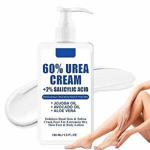 Крем для ног Urea Cream увлажняющий против трещин для очень сухой кожи 150 мл (Белый) - Фото 1