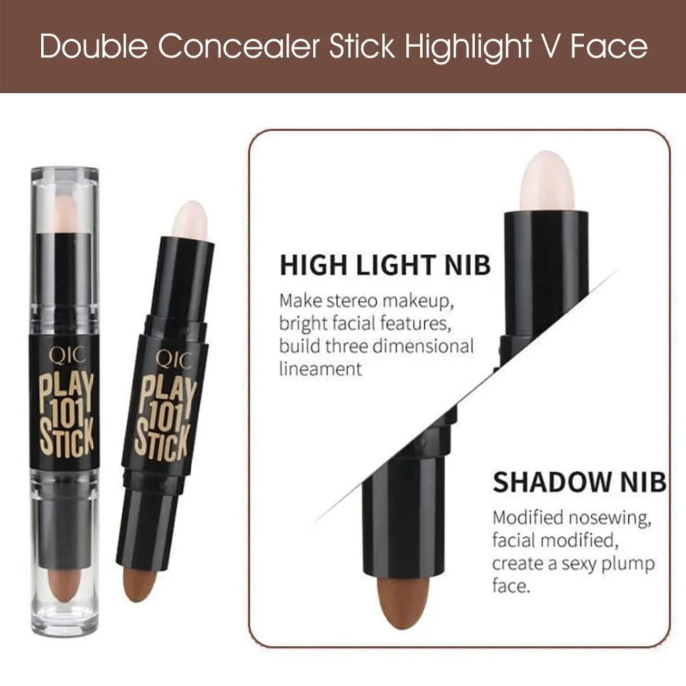 Олівець для контурингу 2 в 1 Хайлайтер та контур, фото №3