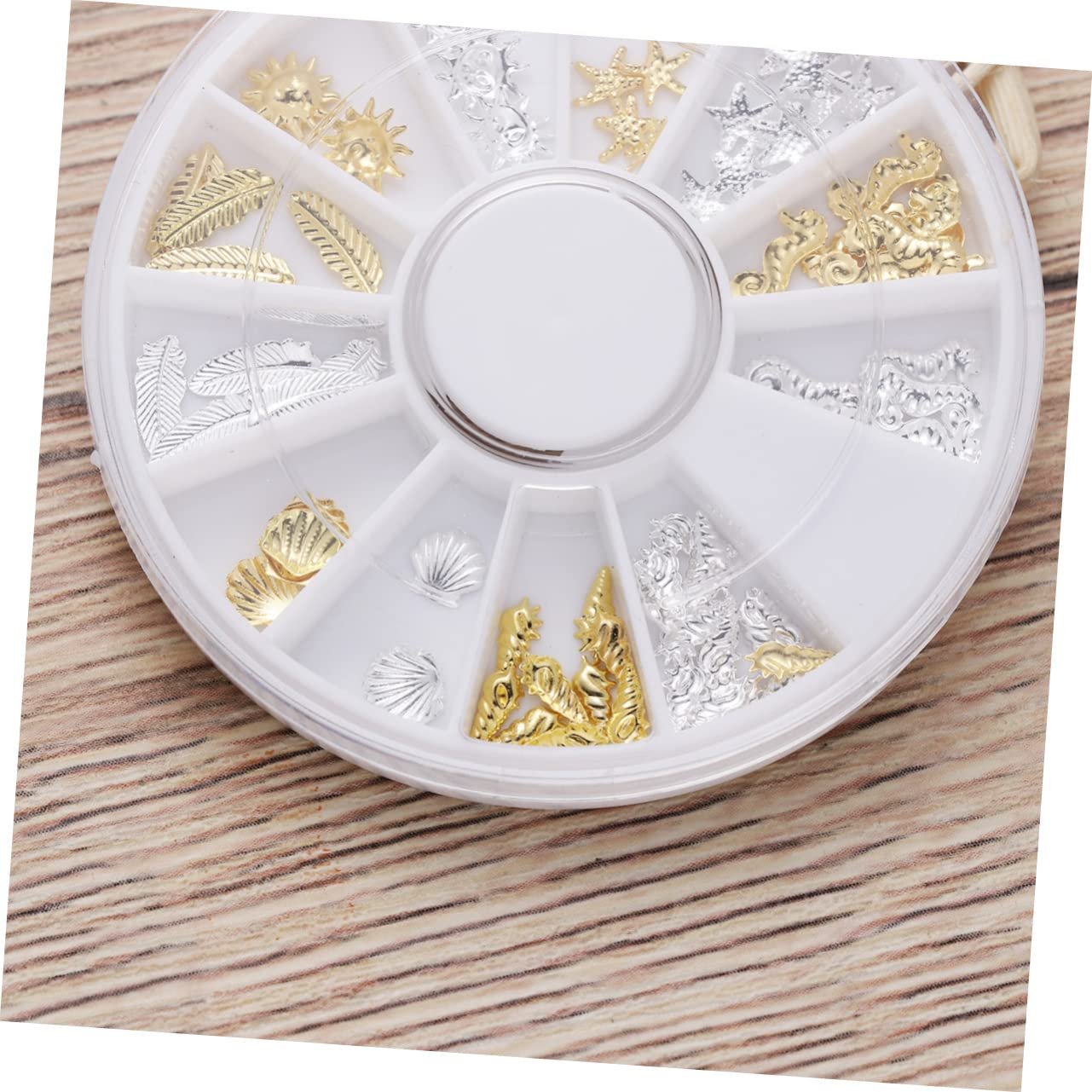 Стразы для ногтей COHEALI 1 шт 12 Бриллиант AB Стразы для ногтей DIY Аксессуары для ногтей Украшения для ногтей Металл, фото №5