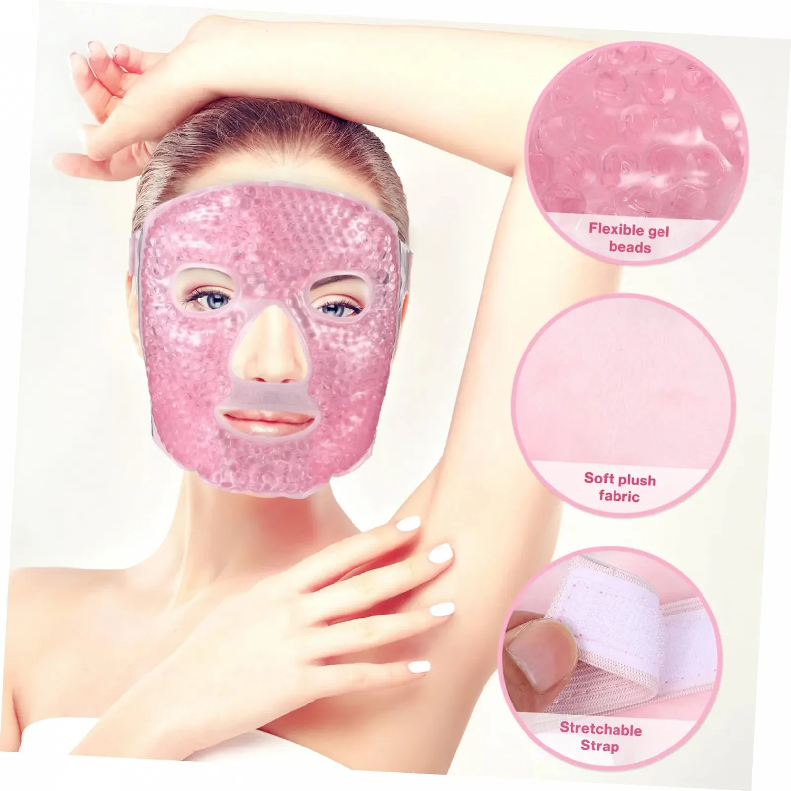 Охлаждающая Маска для Глаз CALLARON для Женщин, 2 шт., фото №7