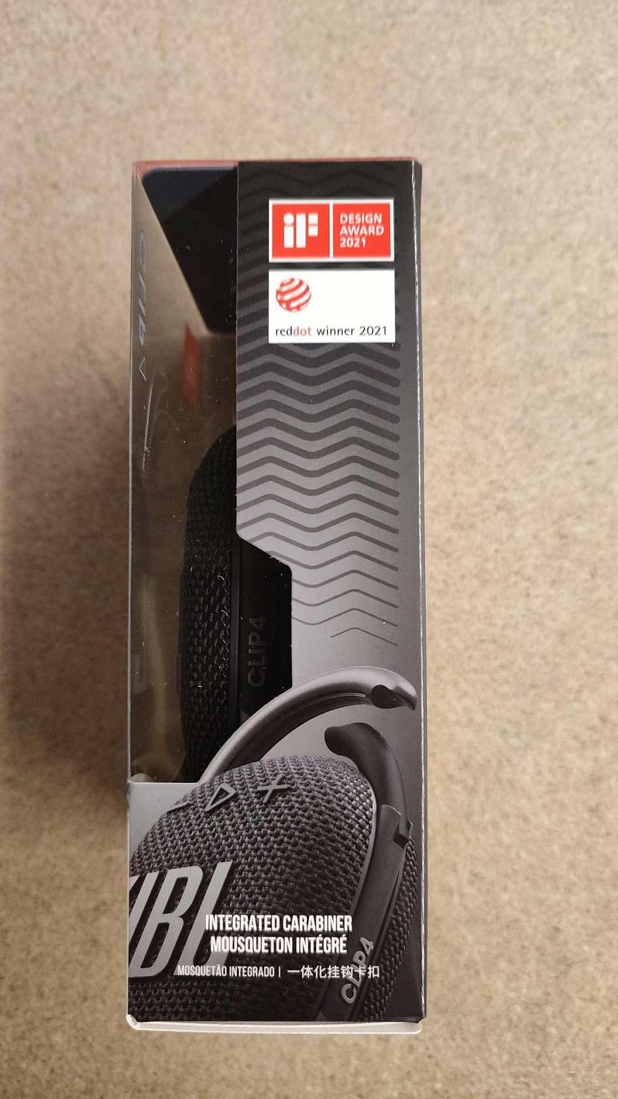 JBL Clip 4 Bluetooth Бездротова колонка Чорний EU, фото №6