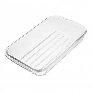 Форма для запікання ABOOFAN скляна велика із загартованого жаростійкого скла для мікрохвильової печі та духовки - Фото 1
