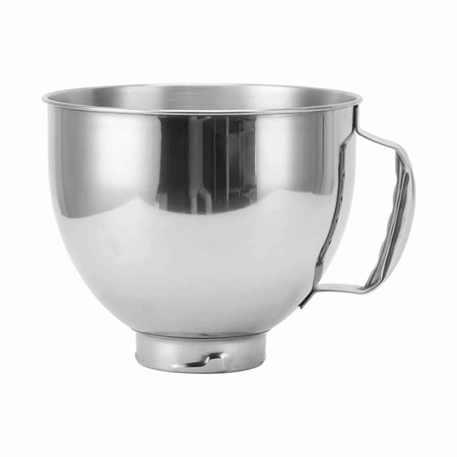 Чаша для смешивания KitchenAid Cassic 4.5Q & Artisan 5QT нержавеющая сталь с ручкой Серебристый, фото №9 Чаша для смешивания KitchenAid Cassic 4.5Q & Artisan 5QT нержавеющая сталь с ручкой Серебристый, фото №9