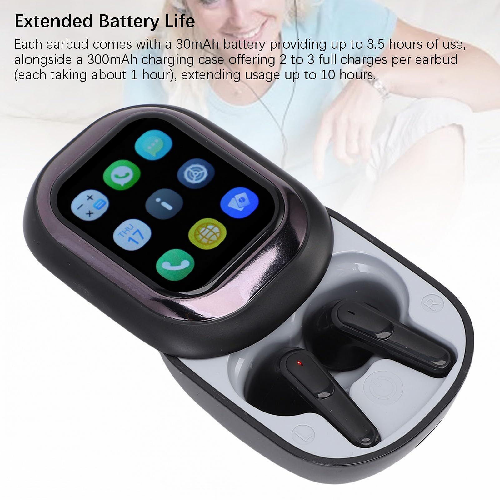 Навушники-перекладачі Cryfokt 5.4 Ергономічні для перекладу для подорожей Чорний, фото №4