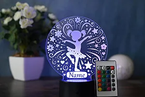 Настольная светодиодная лампа Балерина Персонализированная Пульт synthetic.ua - Фото 1