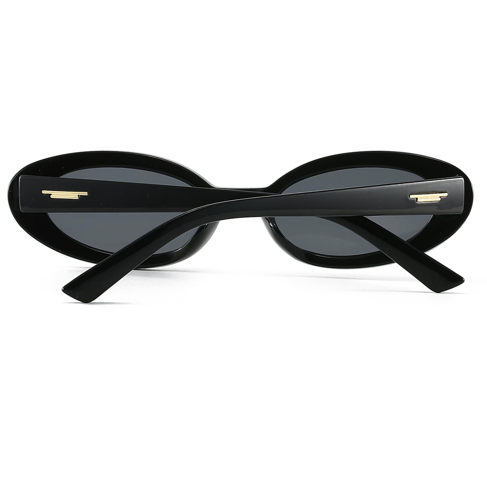 Модні овальні сонцезахисні окуляри Laurinny для чоловіків і жінок, круглі в стилі ретро 90-х, фото №3