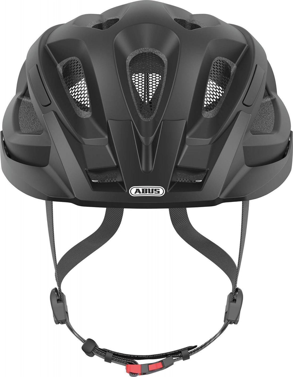 Шолом ABUS Aduro 2.0 Міський Велосипедний З Підсвічуванням S, 51-55 см Чорний Оксамит, фото №2