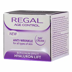 Денний крем Regal Age Control Anti-Wrinkle Effect Botulinum Hyaluronic Lift з Argireline 45 мл synthetic.ua - Фото 1