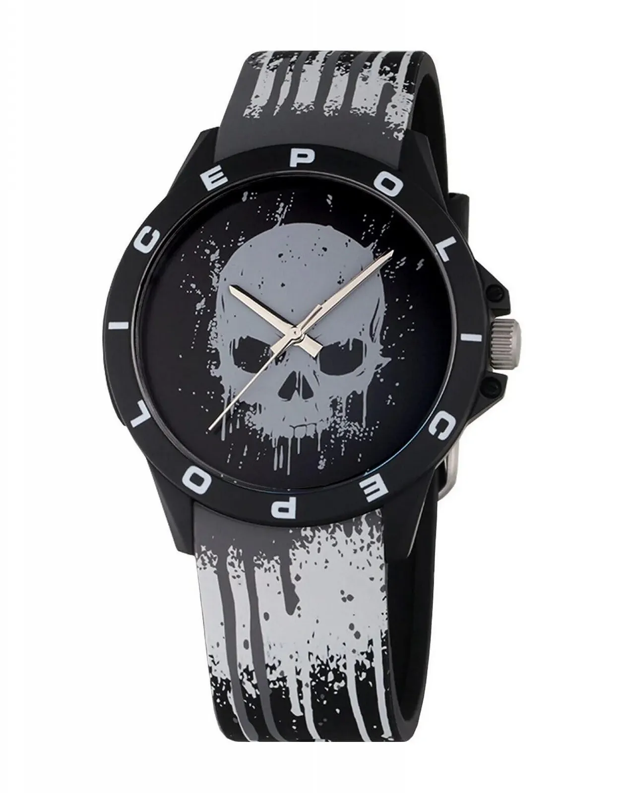 Годинник Police Чоловічий Аналоговий Кварцовий PEWUM2237769 з Силіконовим Ремінцем, фото №1 Годинник Police Чоловічий Аналоговий Кварцовий PEWUM2237769 з Силіконовим Ремінцем, фото №1