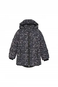 Куртка стьобана Color Kids COJacket Дитяча на блискавці з капюшоном Візерункова Regular Fit - Фото 1
