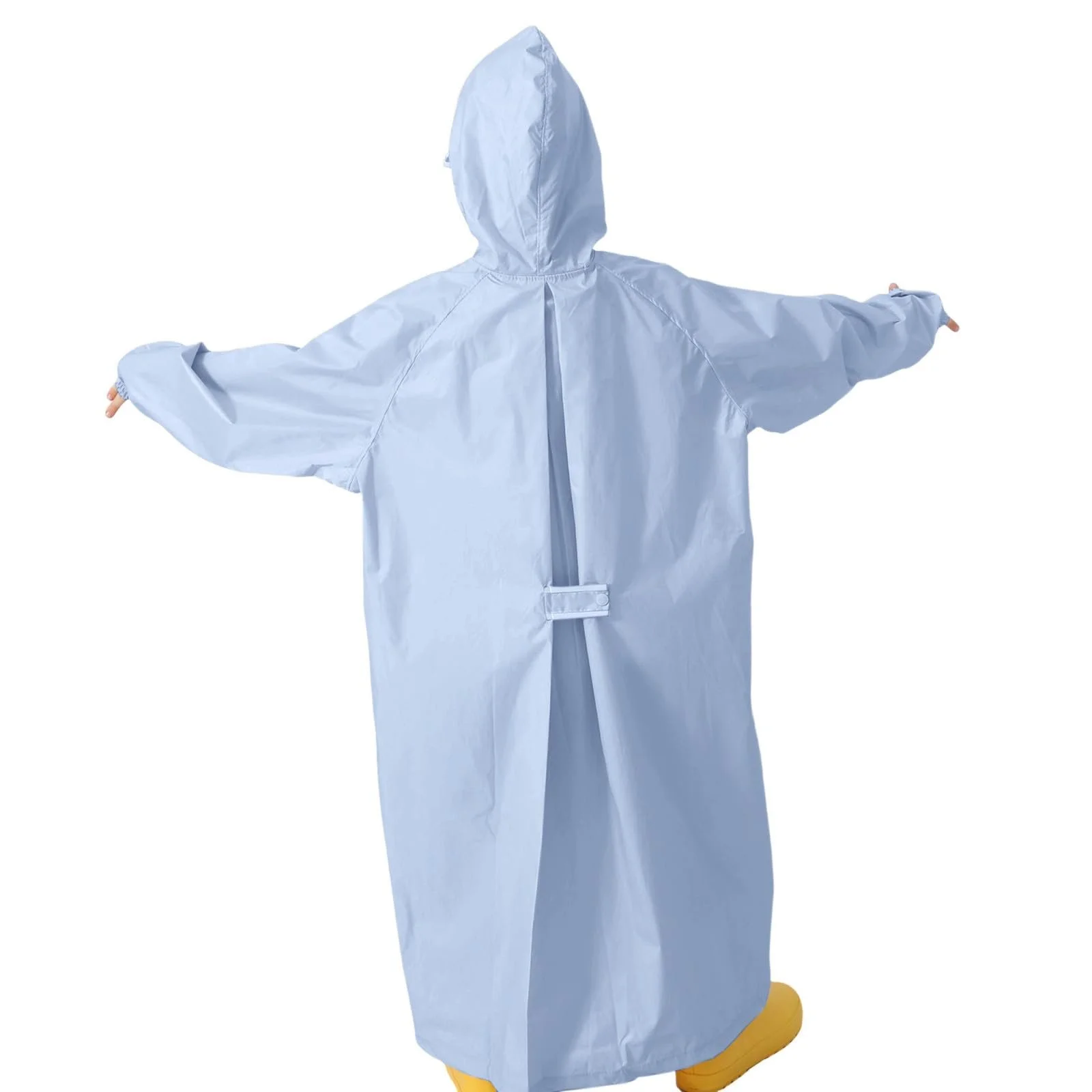 Дитячий Дощовик для Хлопчиків і Дівчаток Однотонний Довгий, фото №3 Дитячий Дощовик для Хлопчиків і Дівчаток Однотонний Довгий, фото №3