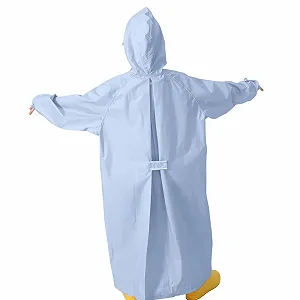 Детский дождевик Kielsjajd для девочек и мальчиков, дождевой пончо, дождевой костюм, дышащая водонепроницаемая цельная легкая куртка для активного отдыха, спорта, школы, унисекс, 2-14 лет synthetic.ua - Фото 1