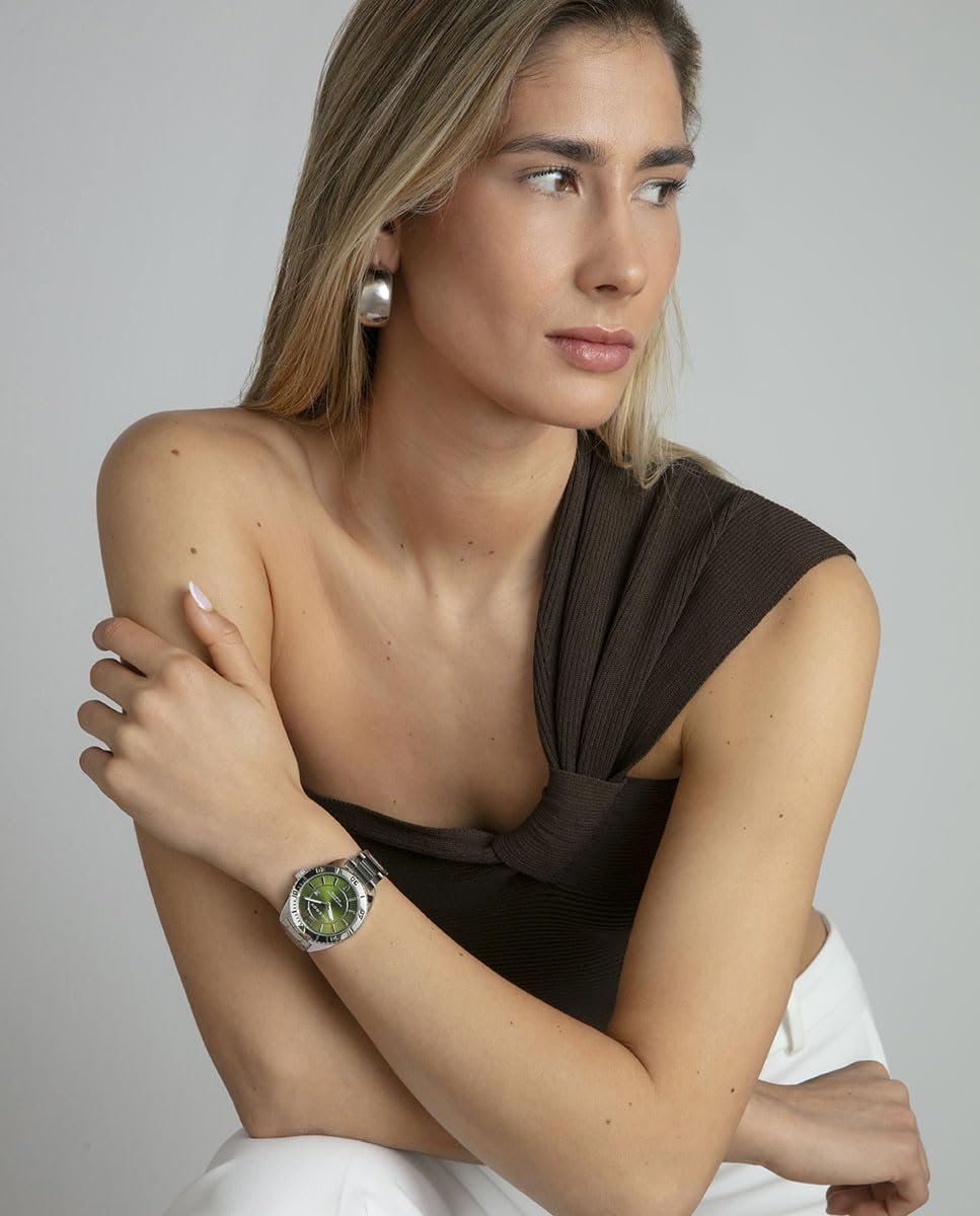 Годинник жіночий Viceroy Chic 401290-65 Сталь Зелений, фото №4