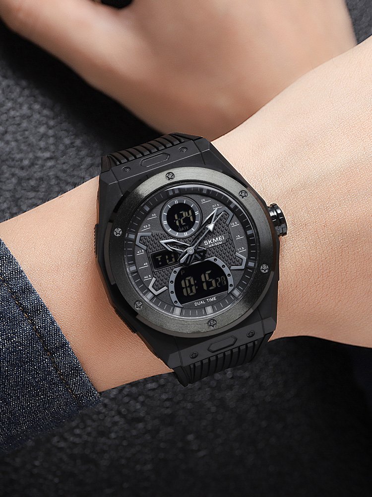 Годинник Skmei 2013BKBK Black-Black SALE, фото №3