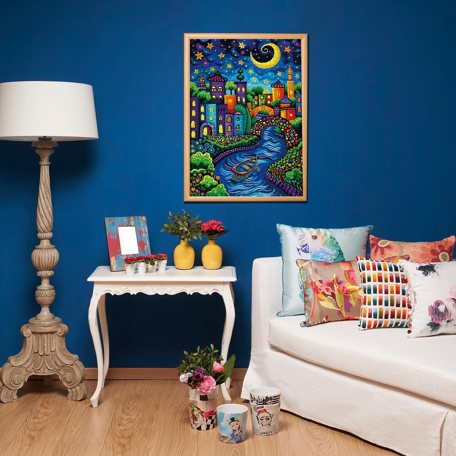 Пазл Fantasy Houses Scenic 1000 деталей Night Puzzles, фото №6