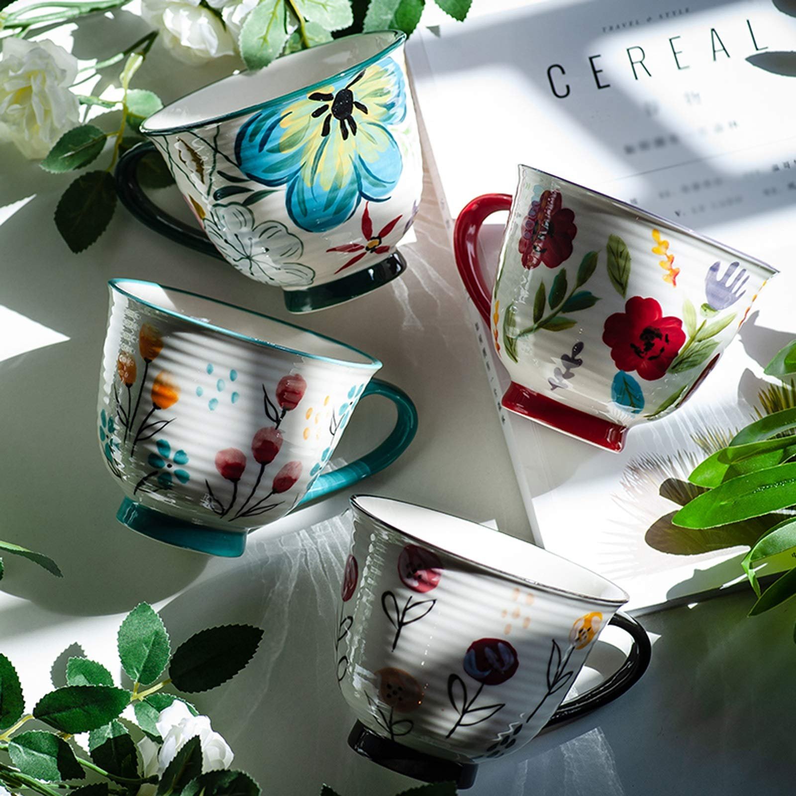 Кухоль порцеляновий 14,9 унцій Колір: B, Розмір: B, фото №3