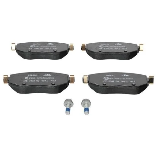 Комплект гальмівних колодок, дискове гальмо ATE 13.0460-2620.2 для RENAULT, передній міст, фото №2