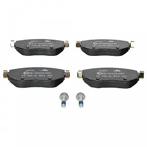 Комплект гальмівних колодок, дискове гальмо ATE 13.0460-2620.2 для RENAULT, передній міст synthetic.ua - Фото 1