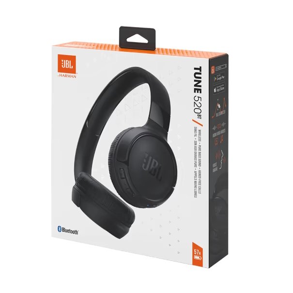 Навушники JBL TUNE 520BT ANC BT5.3 57h Black, фото №15