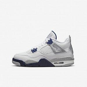 Кроссовки Jordan 4 Retro Midnight Navy (GS) Размер 35.5 - Фото 1