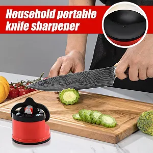 Точило кишенькова портативна з присоскою для кухні саду та кемпінгу synthetic.ua - Фото 1