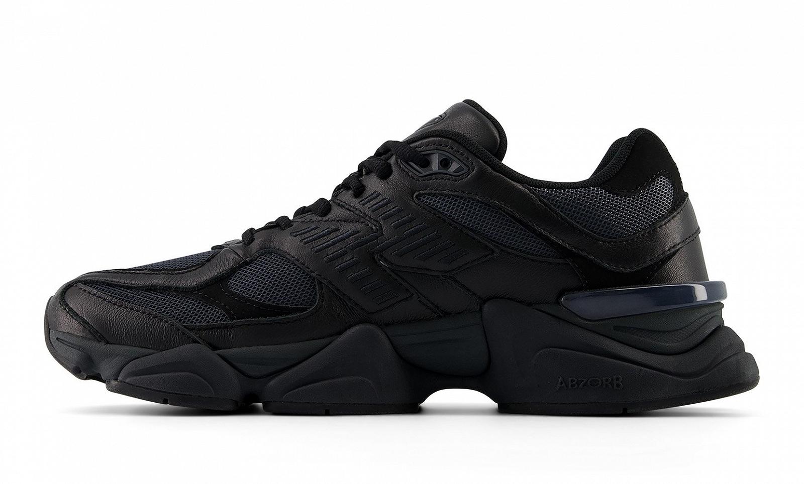 Кроссовки New Balance 060 Triple Black Размер 44, фото №2