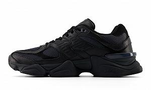 Кроссовки New Balance 060 Triple Black Размер 42.5 synthetic.ua - Фото 1