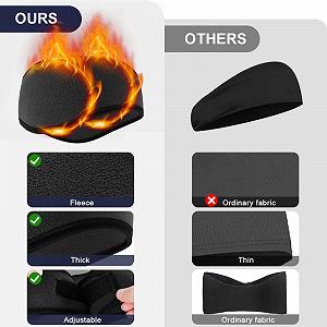 Наушники-муфта зимняя повязка на голову цена на synthetic.ua - Фото 1 Наушники-муфта зимняя повязка на голову synthetic.ua - Фото 1