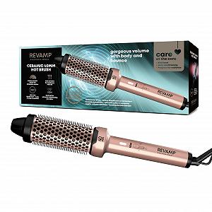 Щітка-стайлер REVAMP Ceramic Hot Brush Styler 40 мм з оліями Progloss та іонною технологією - Фото 1