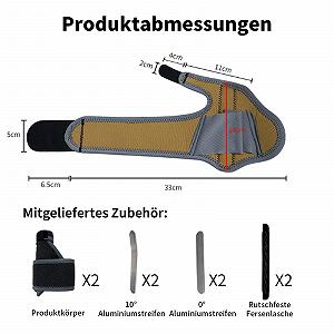 Шина Hallux Valgus 2 шт., Корекція та знеболення з 2 роздільниками для пальців ніг і 2 регульованими ремінцями на п’яту synthetic.ua - Фото 1