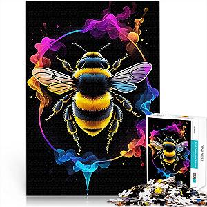 Купить Пазл Bumble Bee in Neon Light 1000 элементов 38 x 26 см - Фото 1 Пазл Bumble Bee in Neon Light 1000 элементов 38 x 26 см - Фото 1