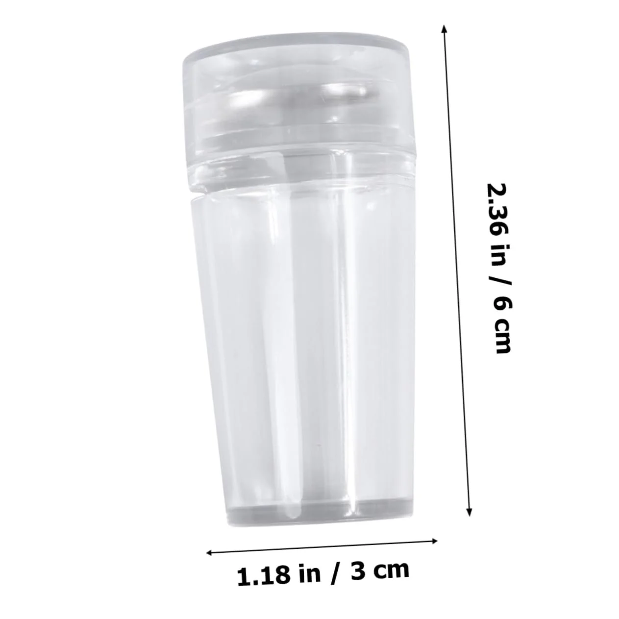 Набор штампов для дизайна ногтей 4 шт. Прозрачный, фото №2