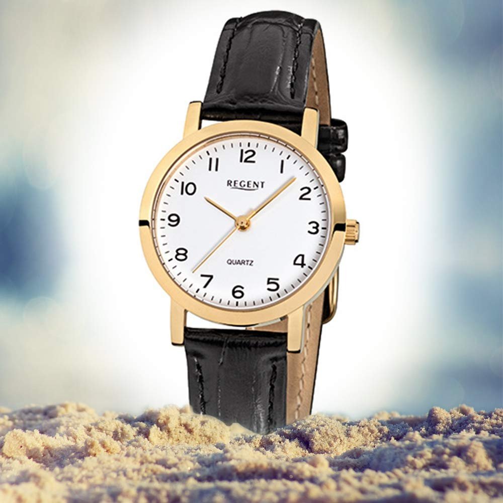 Женские часы REGENT Ремешок кожаный Черный ремешок, фото №5 Женские часы REGENT Ремешок кожаный Черный ремешок, фото №5