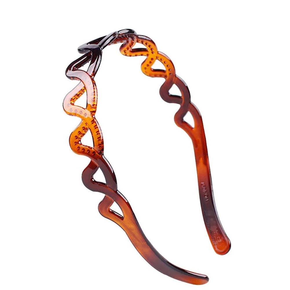 Обруч Чорний та Коричневий Твердий Пластиковий, фото №6