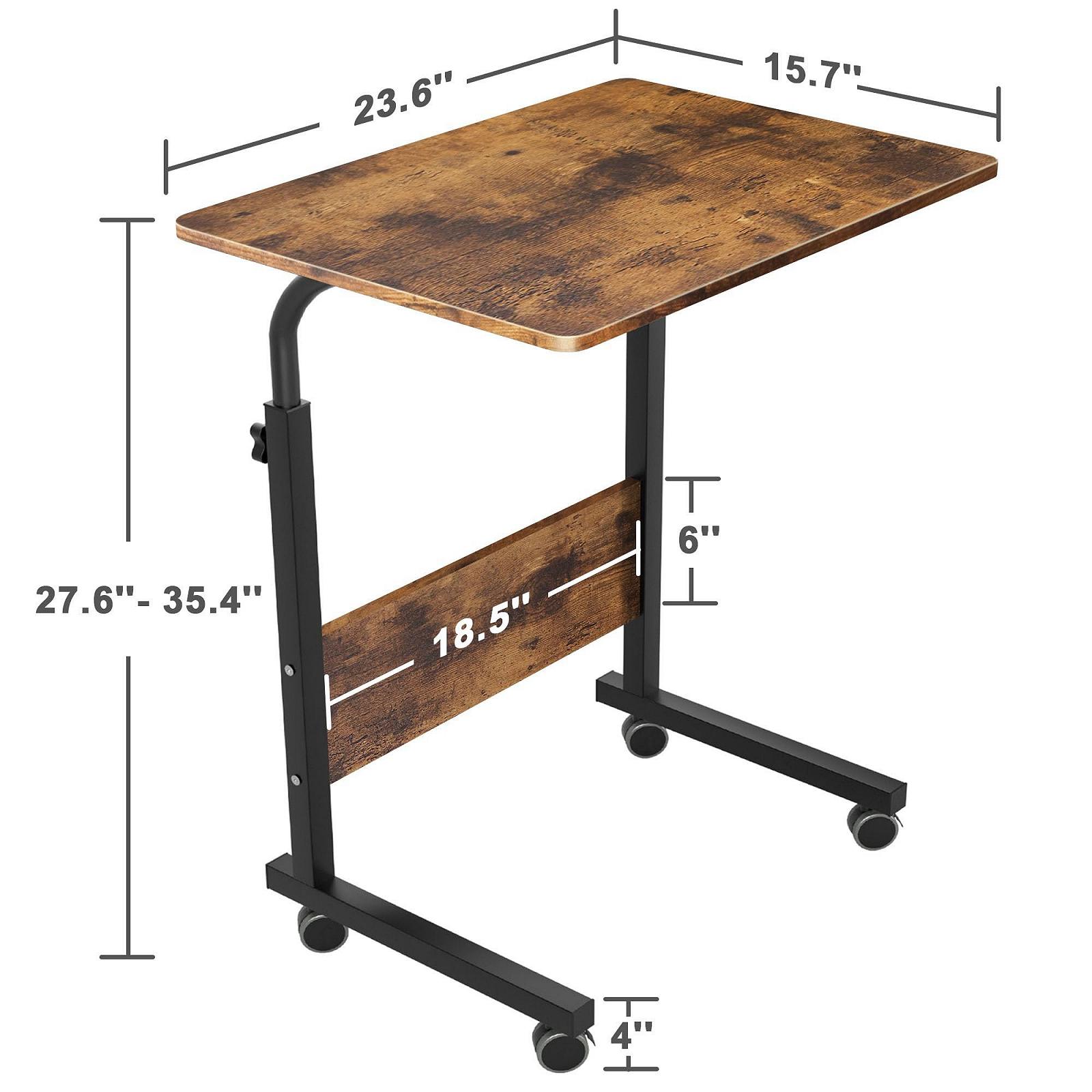 Регульований по висоті стіл для ноутбука/комп'ютера з колесами, фото №2