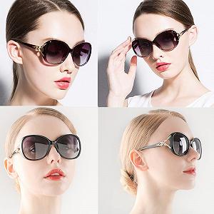 Солнцезащитные очки FSMILING Ретро Оверсайз Набор из 6 пар Модные Классические винтажные Большие 100% защита от УФ лучей synthetic.ua - Фото 1